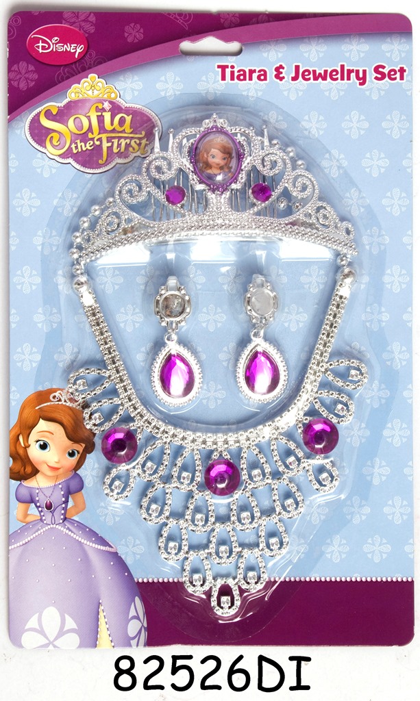 Set diadema si bijuterii (4 piese) - sofia intai